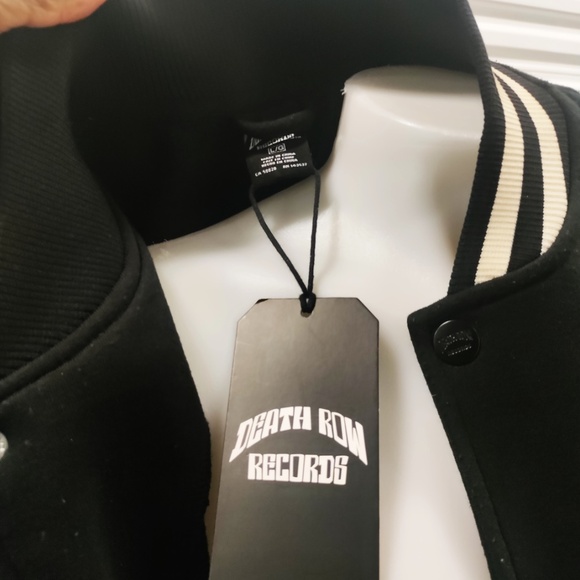 Death Row Chair Varsity Jacket Men’s Size Large - Picture 2 of 11